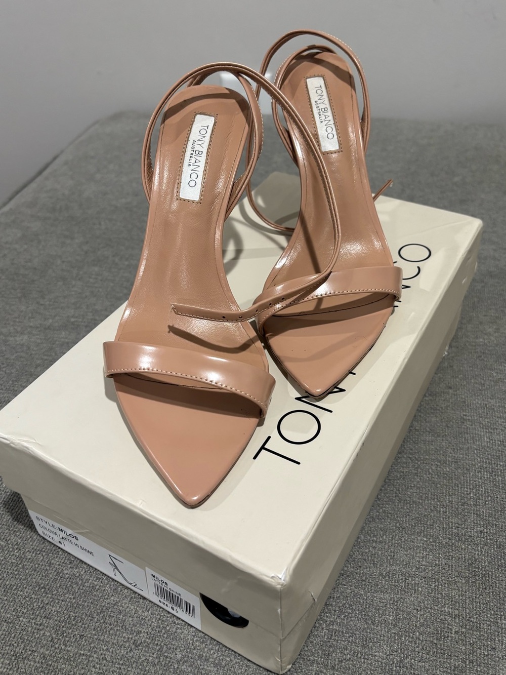 Tony Bianco Milos Heel Latte